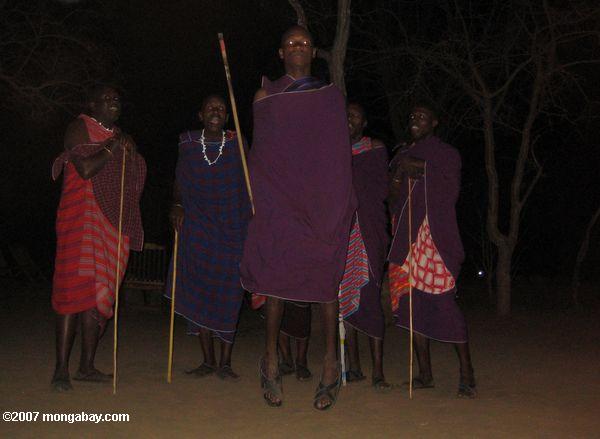 Adumu, una danza tradicional de Maasai