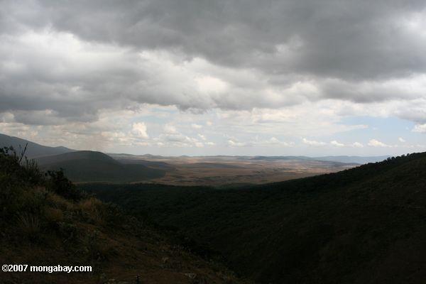 Vista desde Olmoti cráter