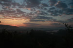 Sunrise in the tri-border region of Burma, Laos, and Thailand