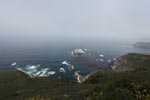 Rock outcroppings off the Big Sur coastline