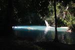 Turquoise pool at Tad Kwang Si