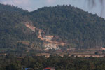 Mining scars in Laos